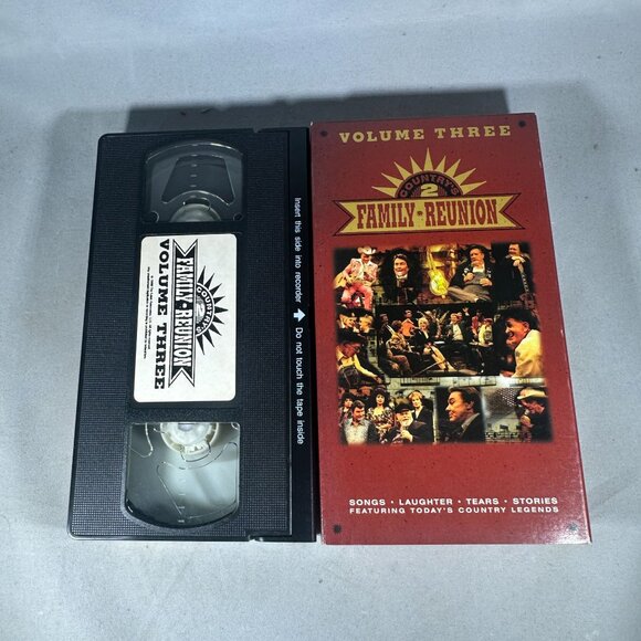 Countrys Family Reunion Volume Three Featuring Country Legends VHS Tape - Picture 3 of 3